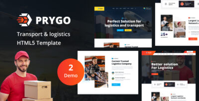 Prygo - Transport & Logistics HTML5 Template