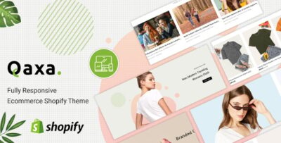 Qaxa - Responsive Fashion Shopify Theme