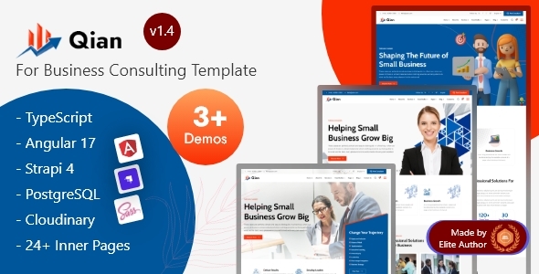 Qian - Angular 17 Business Finance Consulting & Training Template Qian - Angular 17 Business Finance Consulting & Training Template
