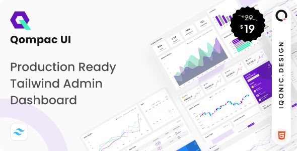 Qompac UI - HTML Admin Dashboard Template with Tailwind CSS Qompac UI - HTML Admin Dashboard Template with Tailwind CSS