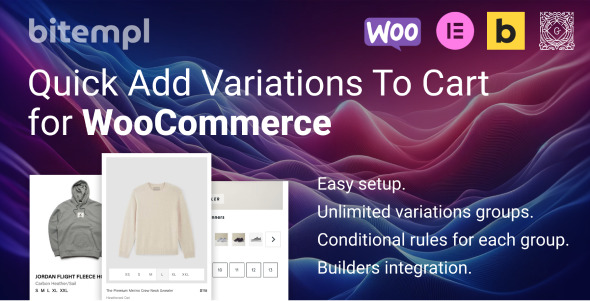 Quick Add To Cart WooCommerce Variations Quick Add To Cart WooCommerce Variations