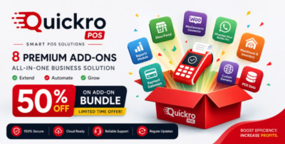 Quickro POS Add-on Bundle - All in One