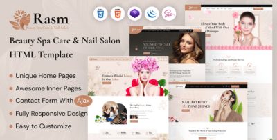 Rasm - Beauty Spa Care & Nail Salon HTML Template