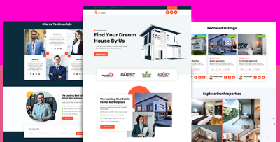 Real Estate - unbounce Landing page