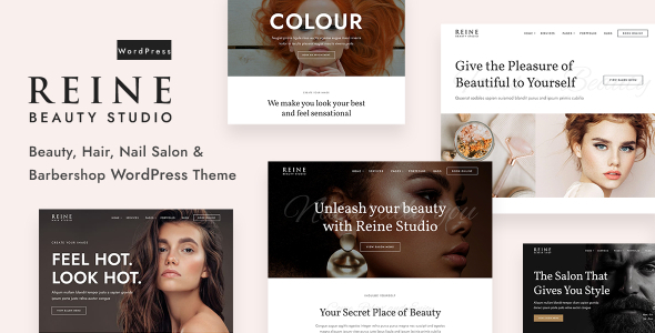 Reine - Salon & Spa WordPress Theme with Appointments Booking Reine - Salon & Spa WordPress Theme with Appointments Booking
