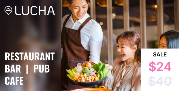 Restaurant & Cafe Multipage Template - Lucha Food Center Restaurant & Cafe Multipage Template - Lucha Food Center