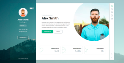 Resume/CV/vCard & Portfolio