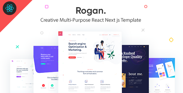 Rogan - Creative Multipurpose React Next js Template Rogan - Creative Multipurpose React Next js Template