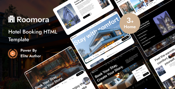 Roomora – Hotel Booking HTML5 Template Roomora – Hotel Booking HTML5 Template