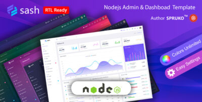 Sash - Nodejs Admin & Dashboard Template