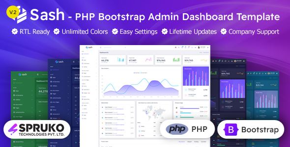 Sash – PHP Admin & Dashboard Template Sash – PHP Admin & Dashboard Template