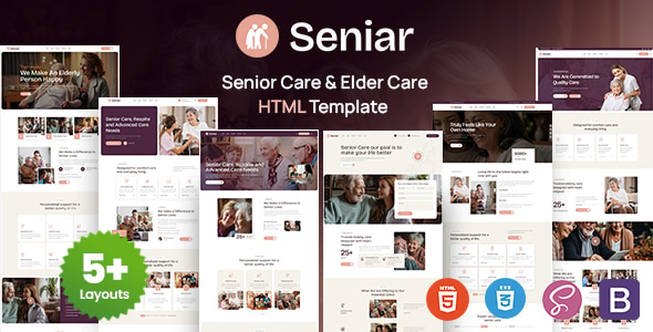 Seniar - Senior Care HTML Template Seniar - Senior Care HTML Template