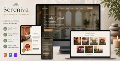 Sereniva - Spa & Wellness HTML Template