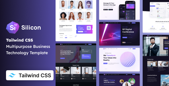 Silicon - Business & Technology Tailwind CSS 4 Template Silicon - Business & Technology Tailwind CSS 4 Template