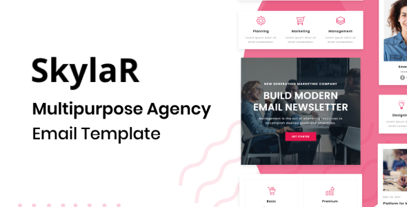 Skylar - Agency Multipurpose Responsive Brand Email Template Skylar - Agency Multipurpose Responsive Brand Email Template