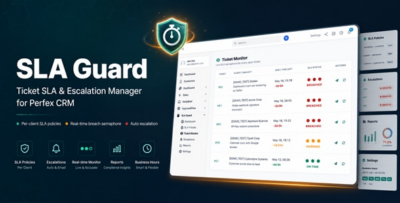 SLA Guard - Ticket SLA & Escalation Manager for Perfex CRM