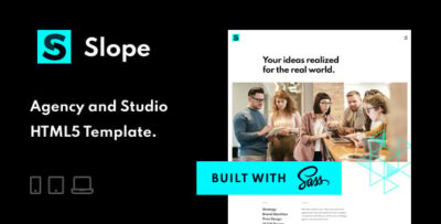 Slope -  Responsive Agency & Studio HTML Template