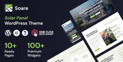 Soare - Solar Energy WordPress Theme