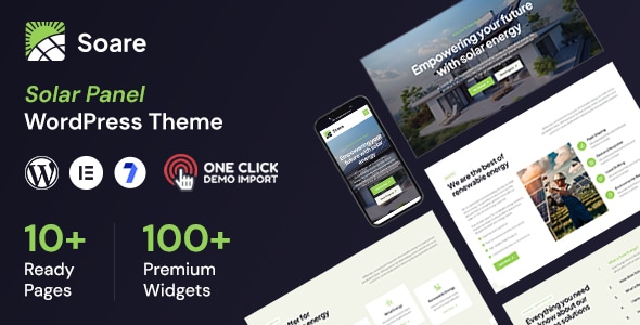Soare - Solar Energy WordPress Theme Soare - Solar Energy WordPress Theme