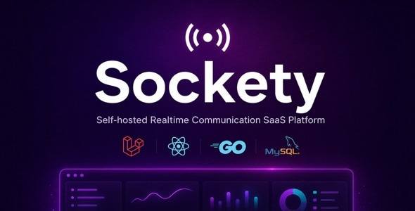 Sockety - Self-hosted Realtime Communication SaaS Platform Sockety - Self-hosted Realtime Communication SaaS Platform