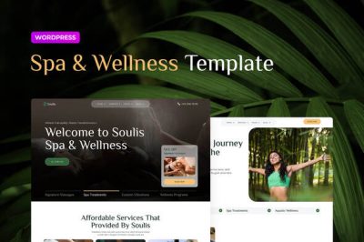 Soulis - Spa Elementor Pro Template Kit