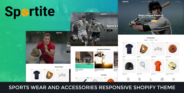 Sportite - Sports Wear And Accessories Responsive Shopify Theme Sportite - Sports Wear And Accessories Responsive Shopify Theme