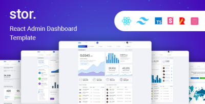 Stor - React Admin Dashboard Template