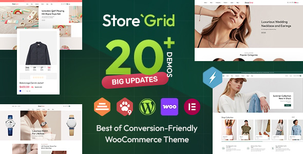 StoreGrid - Fashion & Multipurpose WooCommerce Theme StoreGrid - Fashion & Multipurpose WooCommerce Theme