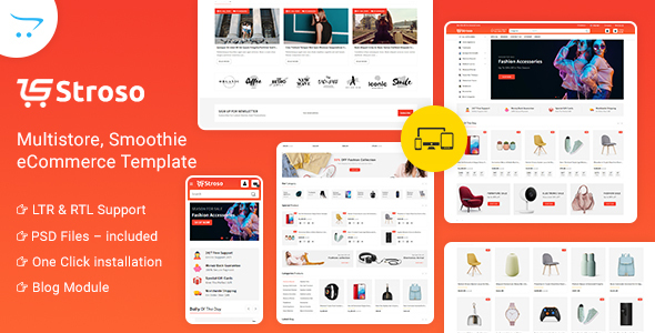 Stroso - Multipurpose Premium Opencart 3 Theme Stroso - Multipurpose Premium Opencart 3 Theme