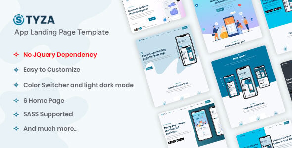 Styza - App Landing Page Template Styza - App Landing Page Template