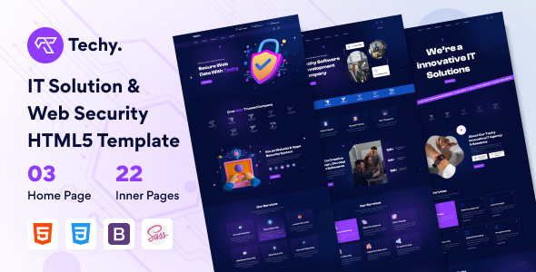 Techy – IT Solution & Web Security HTML5 Template Techy – IT Solution & Web Security HTML5 Template