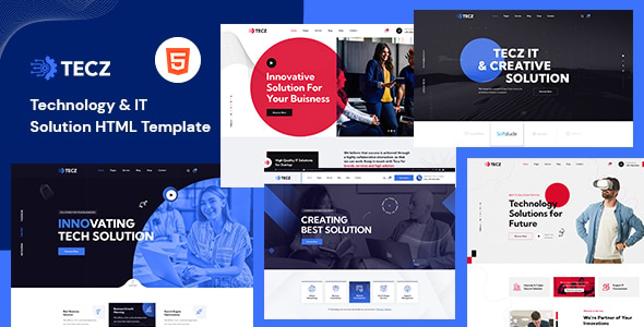 Tecz - Technology & IT Solutions HTML Template Tecz - Technology & IT Solutions HTML Template