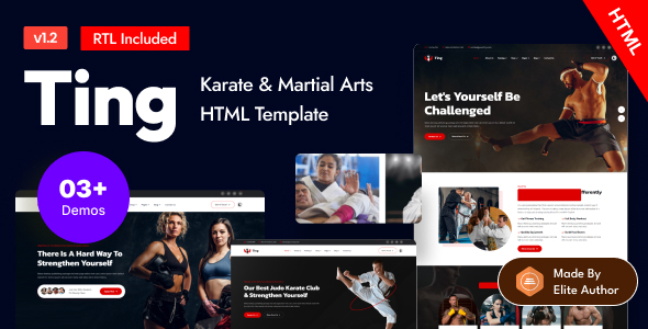Ting - Karate & Martial Arts Bootstrap 5 Template Ting - Karate & Martial Arts Bootstrap 5 Template