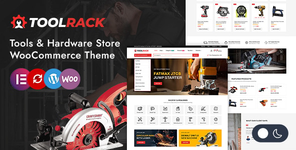Toolrack - Machine Tools and Hardware Store WordPress WooCommerce Theme Toolrack - Machine Tools and Hardware Store WordPress WooCommerce Theme