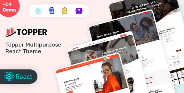 Topper - Education Learning & Agency React Theme Topper - Education Learning & Agency React Theme