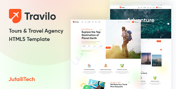 Travilo - Tours and Travel Agency HTML Template Travilo - Tours and Travel Agency HTML Template