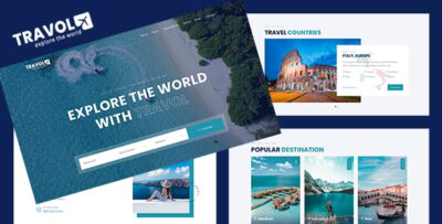 TRAVOL - Travel Agency Template