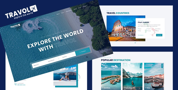 TRAVOL — Travel Agency Template TRAVOL — Travel Agency Template