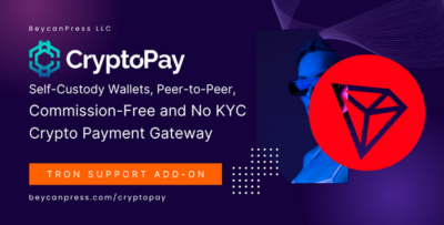 Tron crypto payments support for CryptoPay