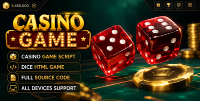 Under or Over 7 - HTML5 Dice Game