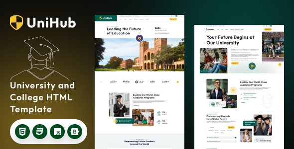 UniHub - University and College HTML Template UniHub - University and College HTML Template