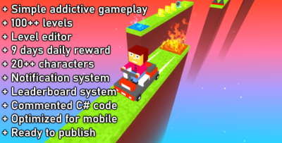 Unity Game Template - Flippy Journey