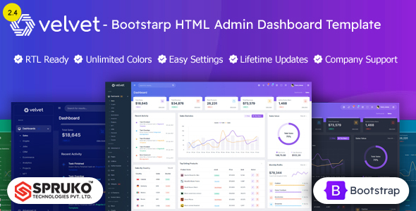 Velvet - Bootstrap Admin & Dashboard HTML Template Velvet - Bootstrap Admin & Dashboard HTML Template