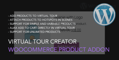 Virtual Tour Creator WooCommerce Product AddOn