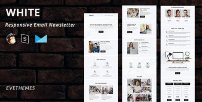 White - Responsive Email Newsletter