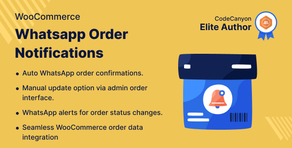 WooCommerce WhatsApp Order Notification WooCommerce WhatsApp Order Notification