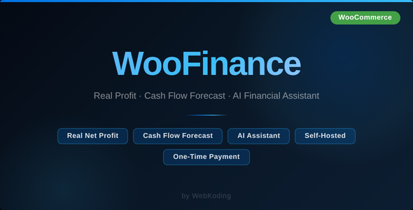 WooFinance - Real Profit, Cash Flow & Financial Intelligence for WooCommerce WooFinance - Real Profit, Cash Flow & Financial Intelligence for WooCommerce