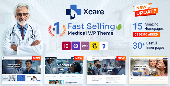 Xcare - Medical and Health Care WordPress Theme Xcare - Medical and Health Care WordPress Theme