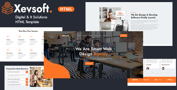 Xevsoft - Digital & It Solutions HTML Template Xevsoft - Digital & It Solutions HTML Template