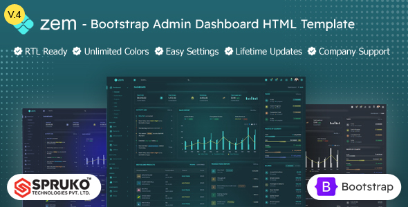 Zem - Bootstrap Transparent Dashboard HTML Template Zem - Bootstrap Transparent Dashboard HTML Template